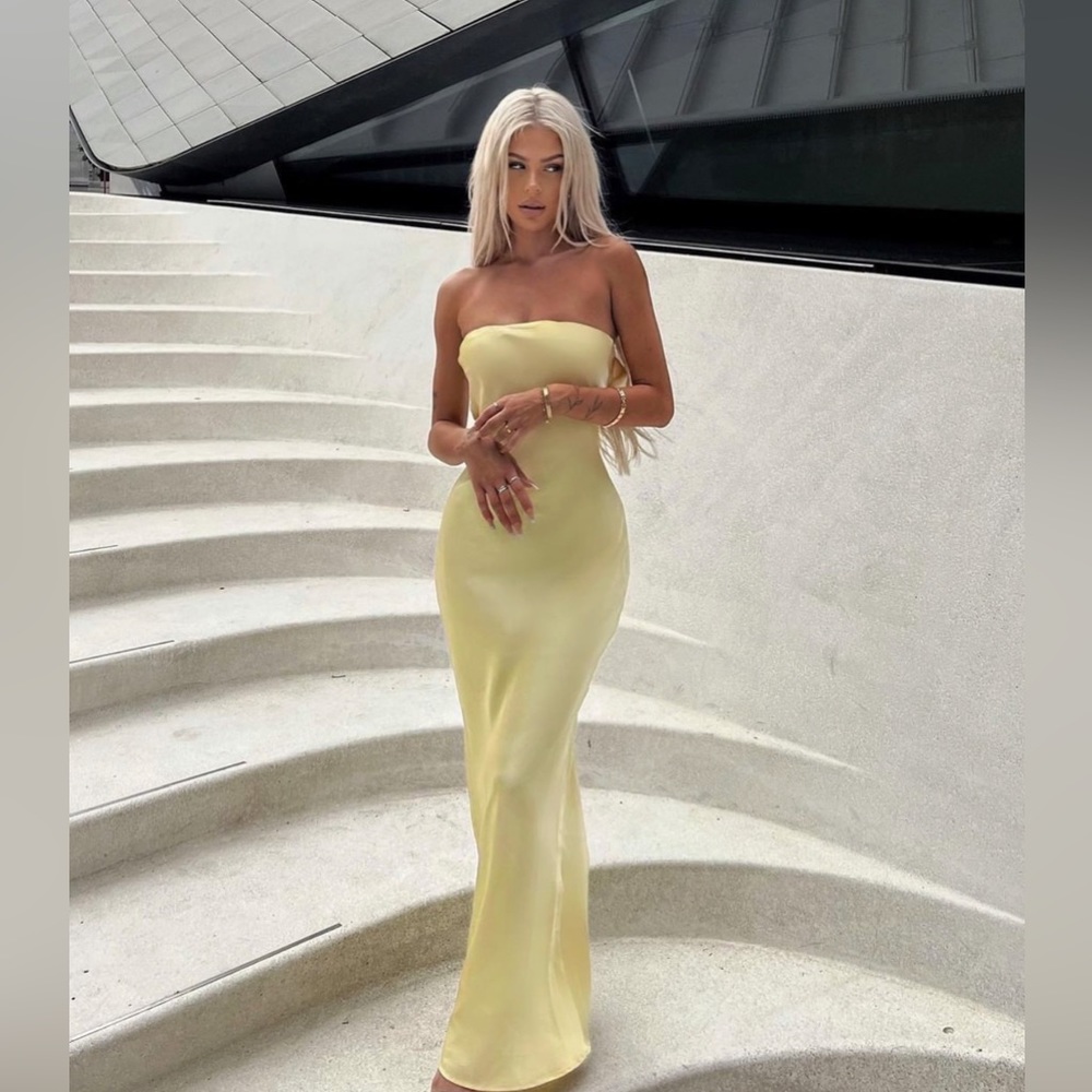 Sand new dress from Boohoo.